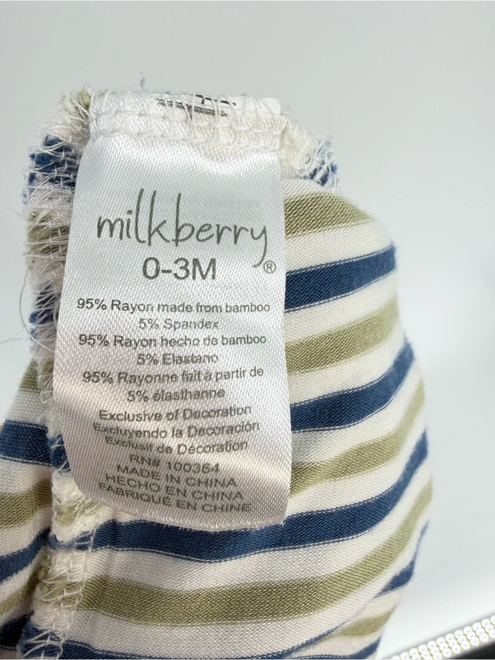 Milkberry Romper - 0-3 months